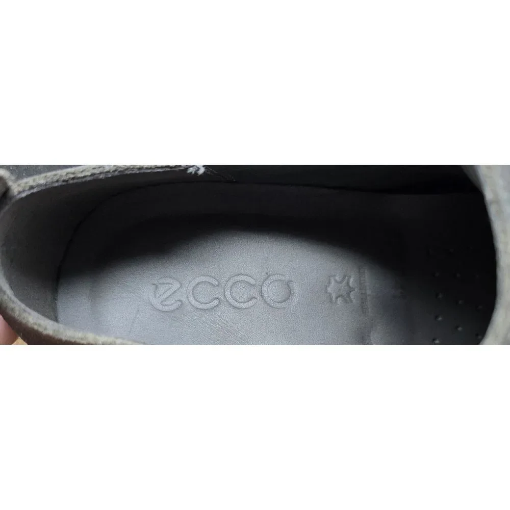 Ecco Kenton Shoes‎ Mens 7-7.5 EU41 Dress Office Casual Tarmac